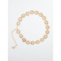 Plus Size - HAMMERED OVAL CHAIN BELT - Torrid | Torrid (US & Canada)
