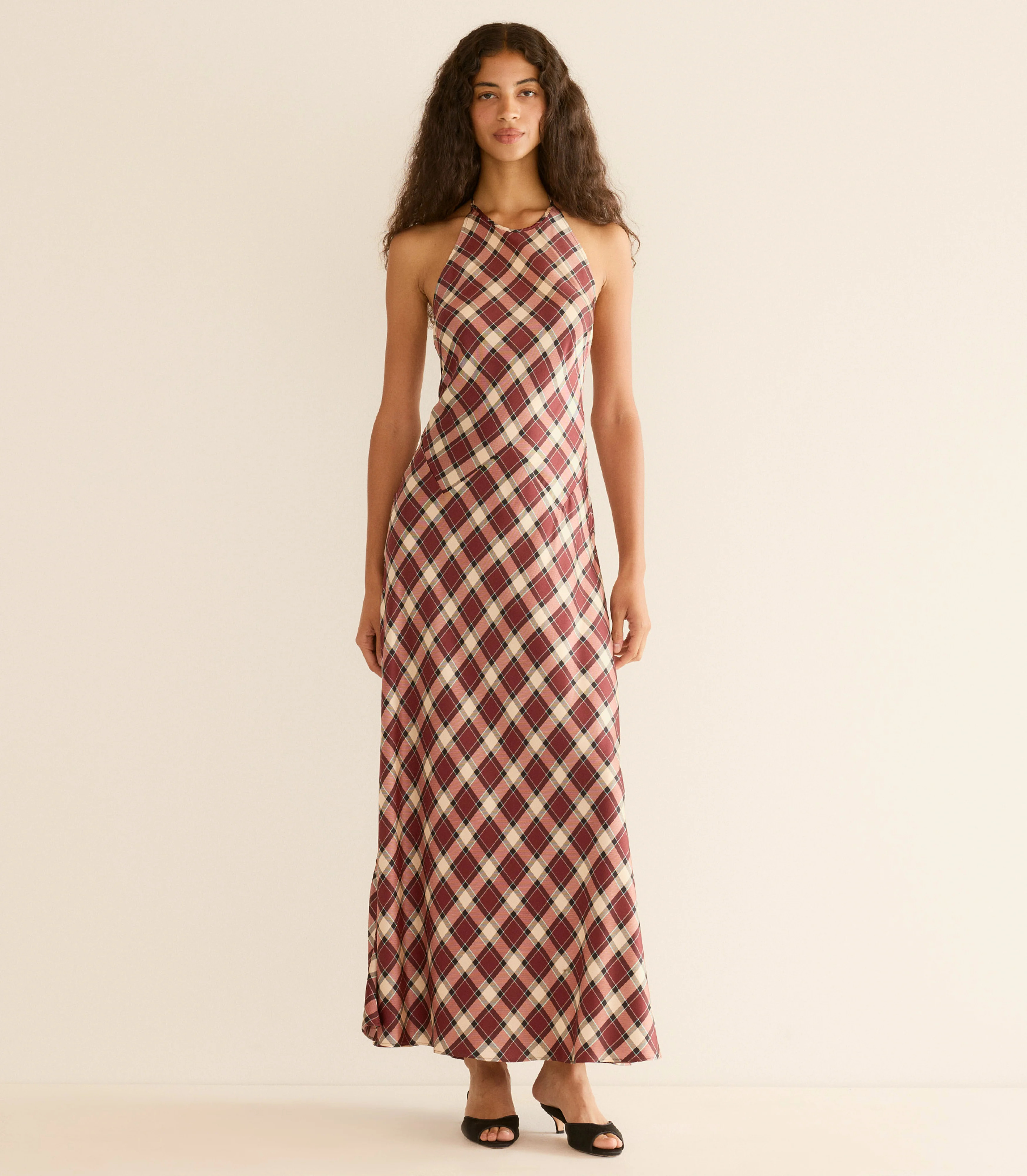 Maxime Dress - Norfolk Plaid | DÔEN | DOEN