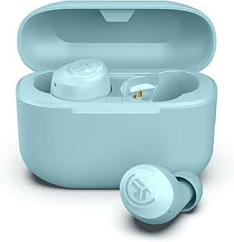 JLab Go Air Pop True Wireless Bluetooth Earbuds & Charging Case - Light Blue, Dual Connect, IPX4 ... | Amazon (US)