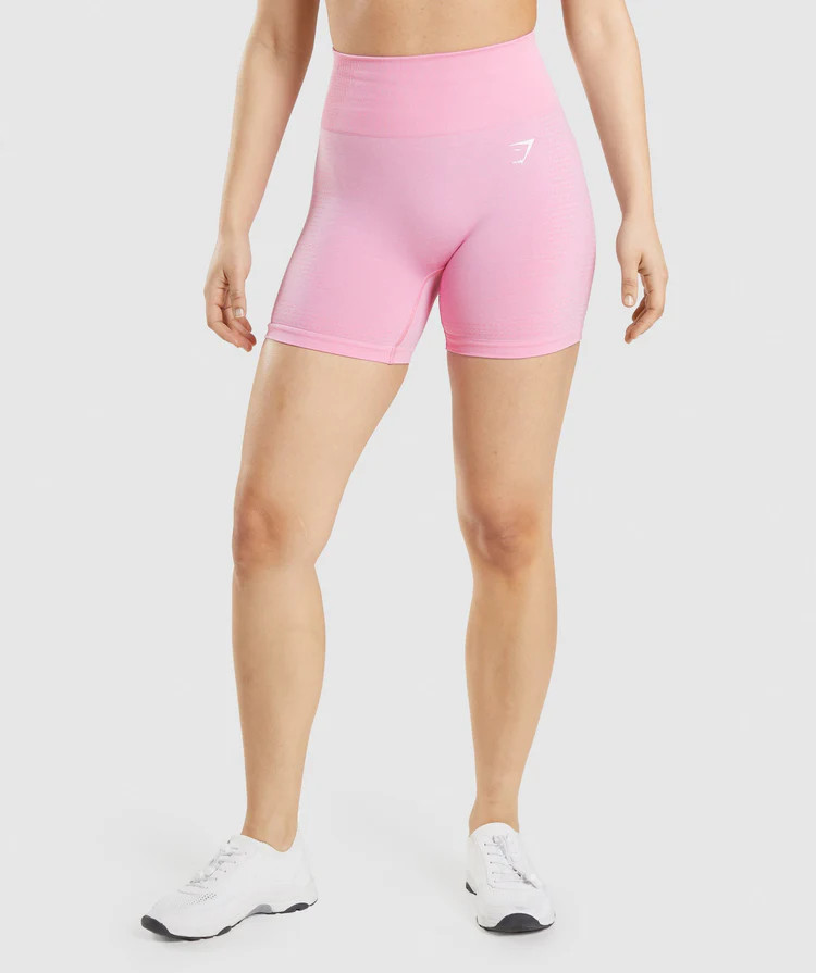Gymshark Vital Seamless 2.0 Shorts - Sorbet Pink Marl | Gymshark US