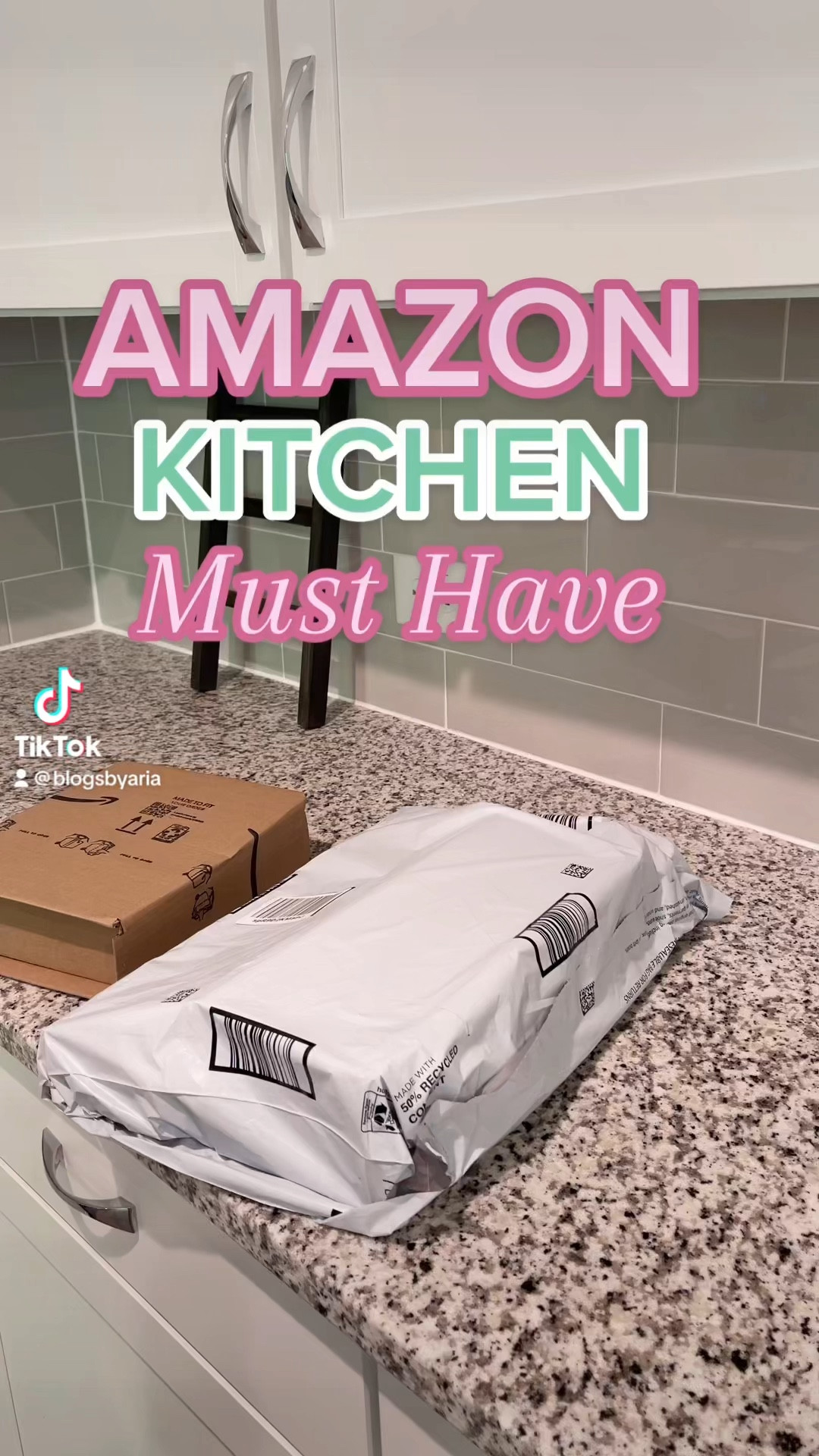 Amazon kitchen must have ✨ this paper towel holder is an easy way to store your paper towels to make things functional in your kitchen without being in the way. You can use it under your cabinet or inside your cabinet which ever way works best for your home a make sure you're following me on LTK (@blogsbyaria) for all of my home sources #amazonfinds #amazonmusthave #amazonfavorites #KitchenHacks #kitchen #newhouse #newkitchen #kitchenfinds

#LTKhome #LTKFind #LTKunder50