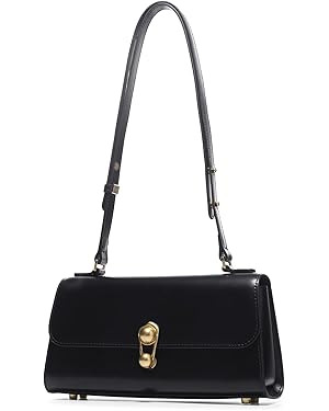 LAFESTIN Leather Shoulder Bag for Women, Small Handbag Purses with Adjustable Strap Designer Cute... | Amazon (US)