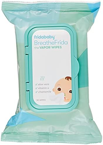 Breathefrida Vapor Wipes for Nose or Chest by Frida Baby 30 Count (Pack of 1) | Amazon (US)