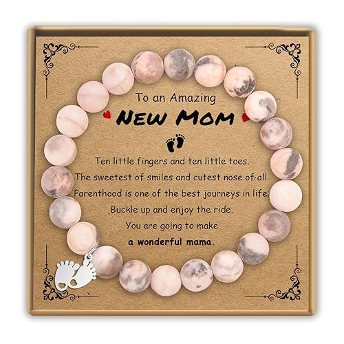 New Mom Gifts as Mom to Be Gifts for Women After Birth, New Mom Bracelet for Mommy to Be, Mama to... | Amazon (US)