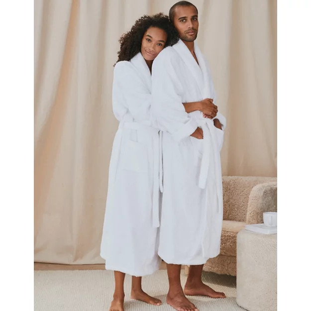 Unisex Cotton Classic Robe | The White Company (UK)