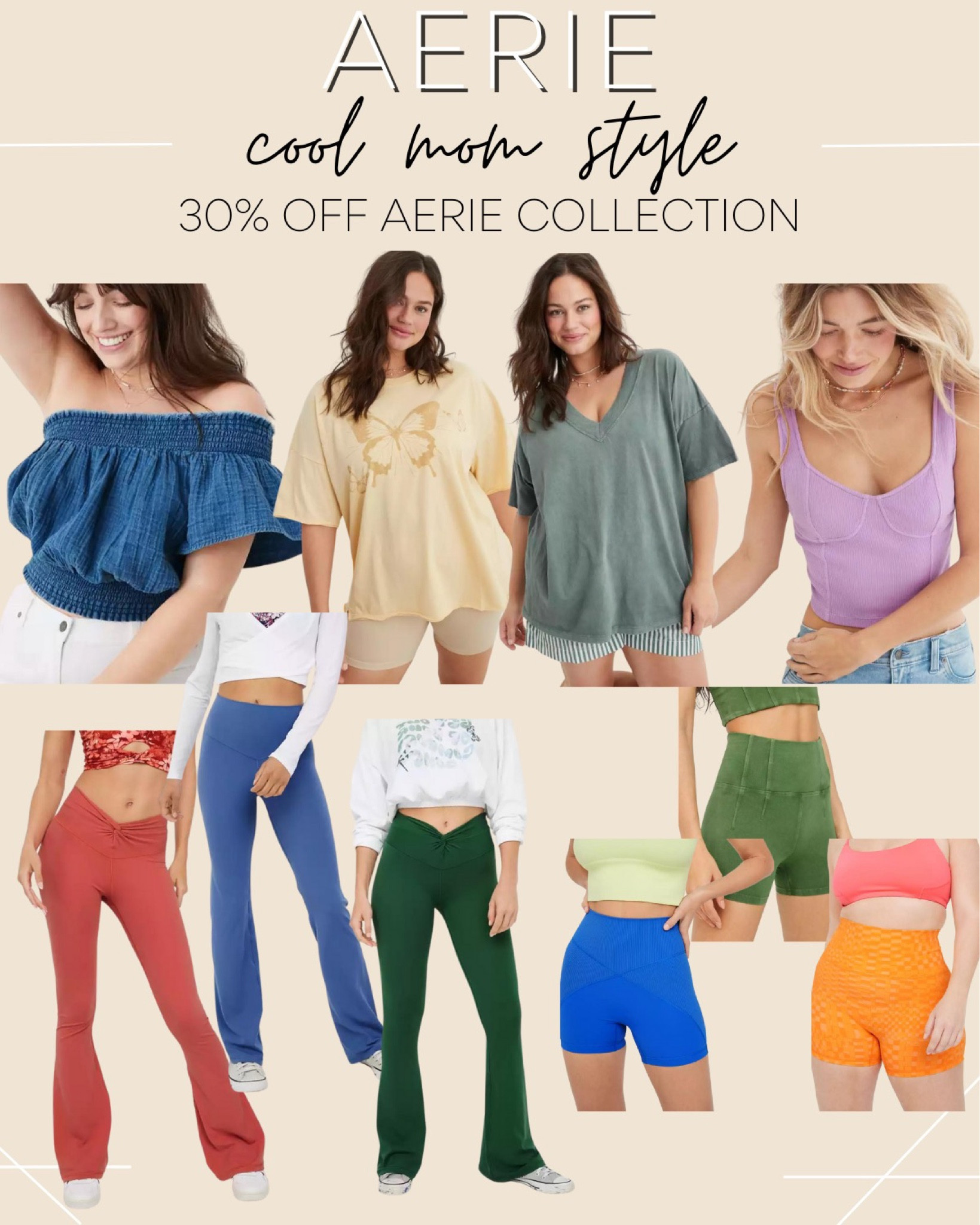Aerie spring sale picks! Cool Mom Styling 🤍

Aerie, leggings, biker shorts 

#LTKSeasonal #LTKGiftGuide #LTKstyletip