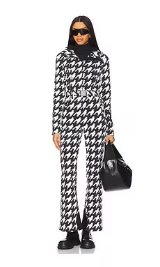 Perfect Moment Tignes Ski Suit in Houndstooth from Revolve.com | Revolve Clothing (Global)