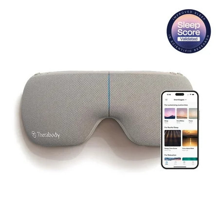 Therabody SmartGoggles (1st Generation) - Bluetooth Heated Massaging Device for Sleep, Focus, and Stress | Walmart (US)