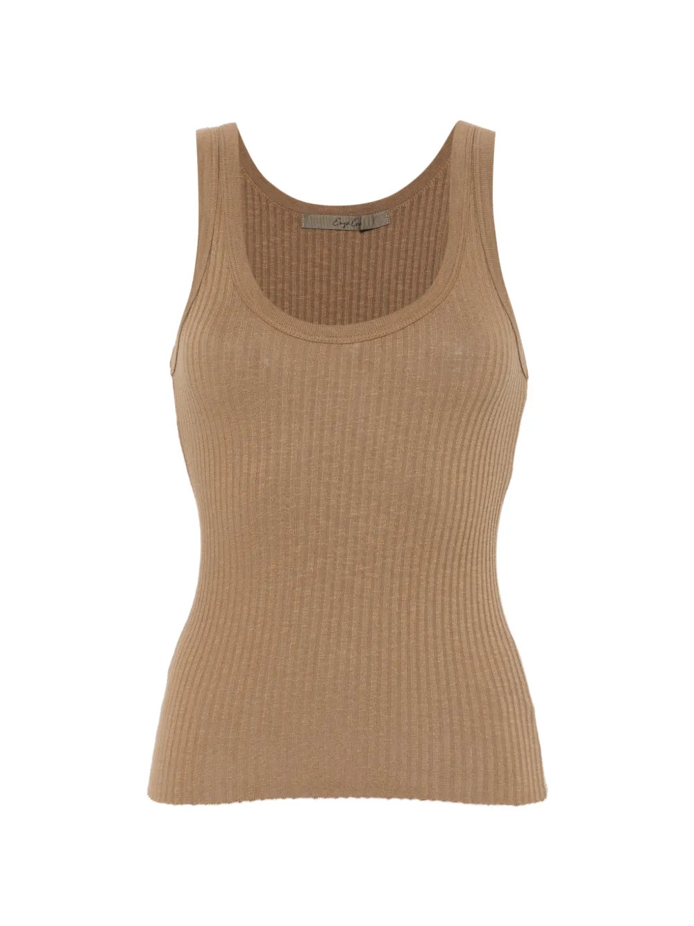 Enza Costa scoop-neck Tank Top | Bruin | FARFETCH NL | Farfetch Global