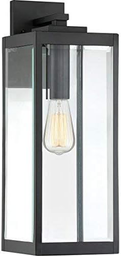 Quoizel WVR8407EK Westover Modern Industrial Outdoor Wall Sconce Lighting, 1-Light, 150 Watt, Ear... | Amazon (US)