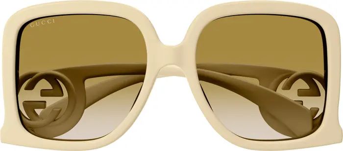 Gucci 58mm Gradient Square Sunglasses | Nordstrom | Nordstrom
