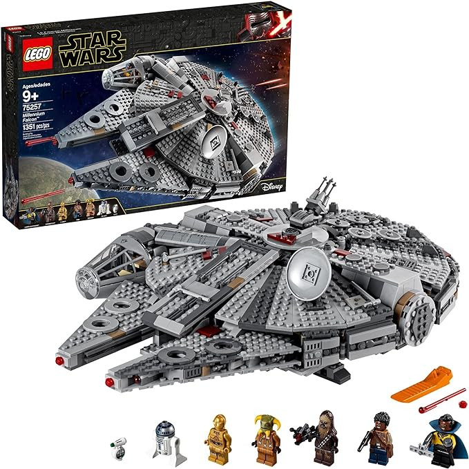 LEGO Star Wars Millennium Falcon 75257 Building Toy Set for Kids, Boys, and Girls Ages 9+ (1353 P... | Amazon (US)