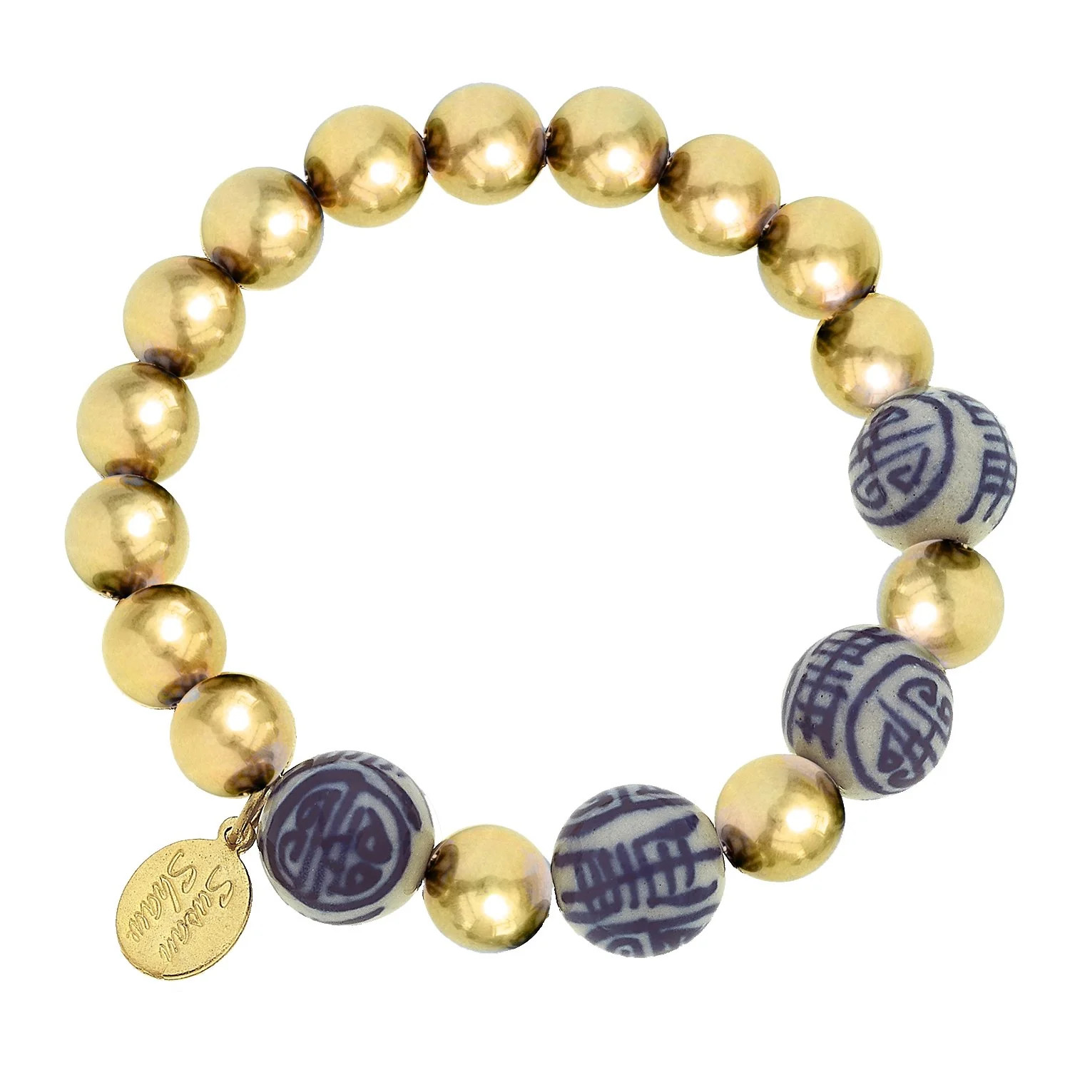 Mini Blue & White Margaret Bracelet | Susan Shaw