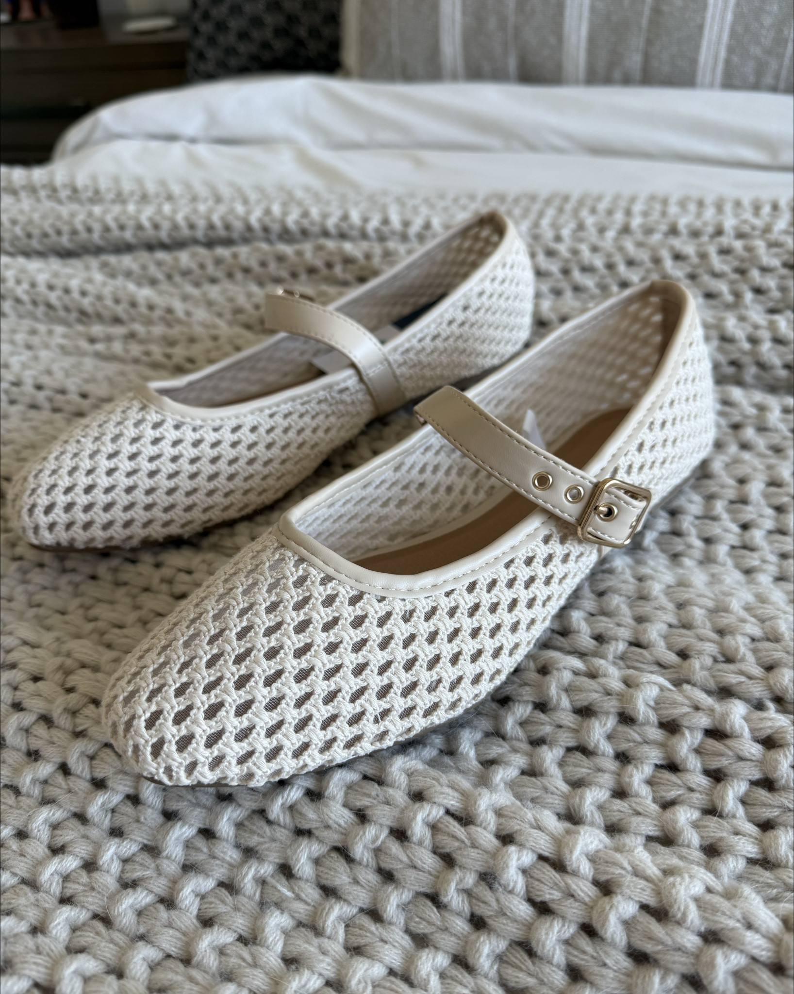 Target spring shoes 💐🌸

Cream mesh ballet flats - tts, these comfortable flats are perfect to wear with a casual Spring outfit or Spring work outfit!

I’ll link some more spring sandals and shoes from Target I’m loving! 

Summer shoes / spring outfit / mesh sandals / shoe trends / Target haul

#LTKShoeCrush #LTKSeasonal #LTKFindsUnder50
