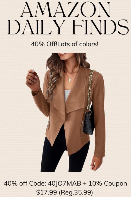 Cutest fall jacket!  Would go with everything!! 

#LTKstyletip #LTKunder50