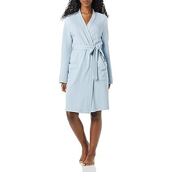 Amazon Essentials Women's Lightweight Waffle Mid-Length Robe (Available in Plus Size) | Amazon (US)