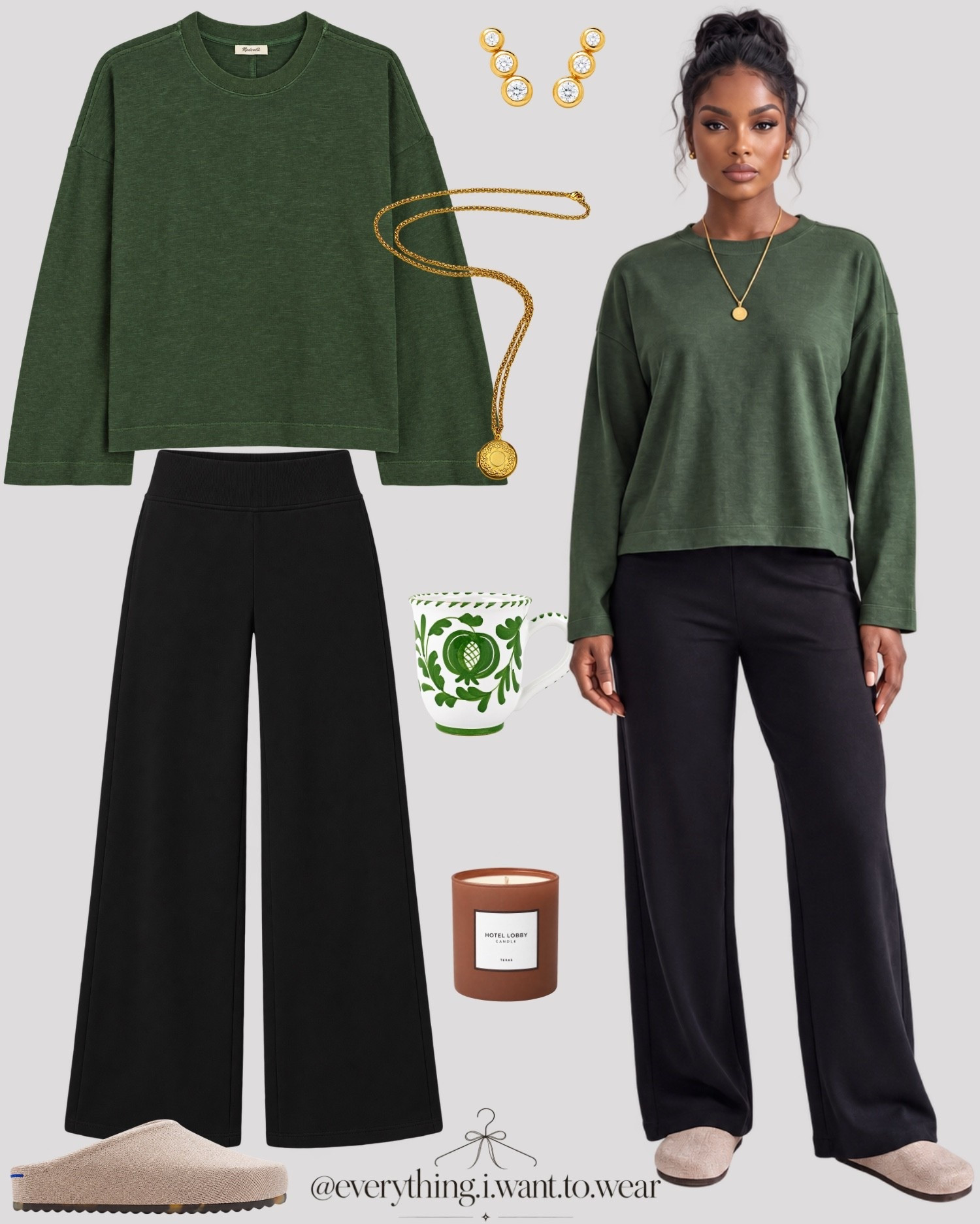 Comfy work from home outfit.

#LTKootd