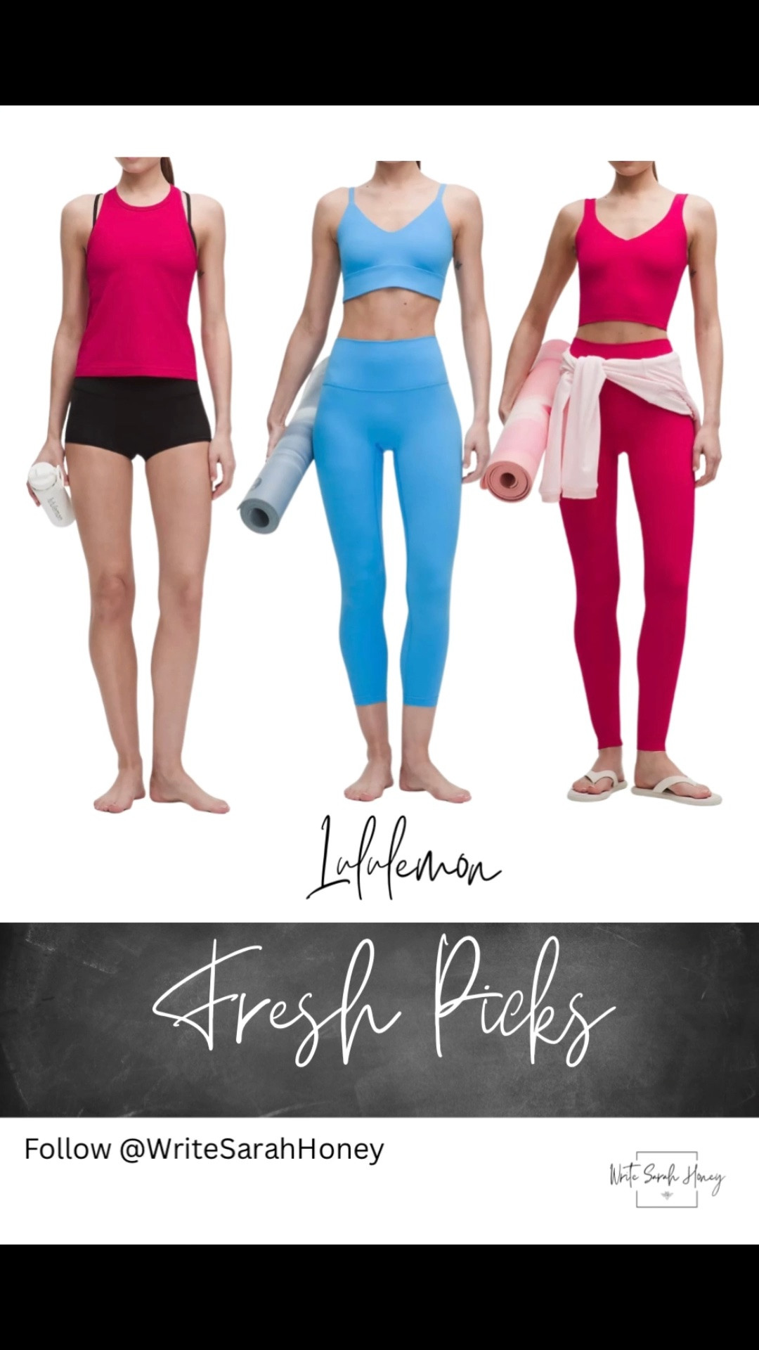 Current obsession: Sets ⚡️
Women’s favorites linked for easy shopping.
Trust me… you will thank you ✨

#Lululemon #LTKFashion #SummerTrend #EverydayWear #SummerFashion #WomensFashion #ComfyStyle #OOTD #AthleisureStyle

#LTKmomlife #LTKdayinmylife #LTKmorningroutine