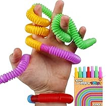 BunMo - Mini Pop Tubes - Fidget Tubes for Kids and Sensory Toys for Autistic Children - Occupational | Amazon (US)