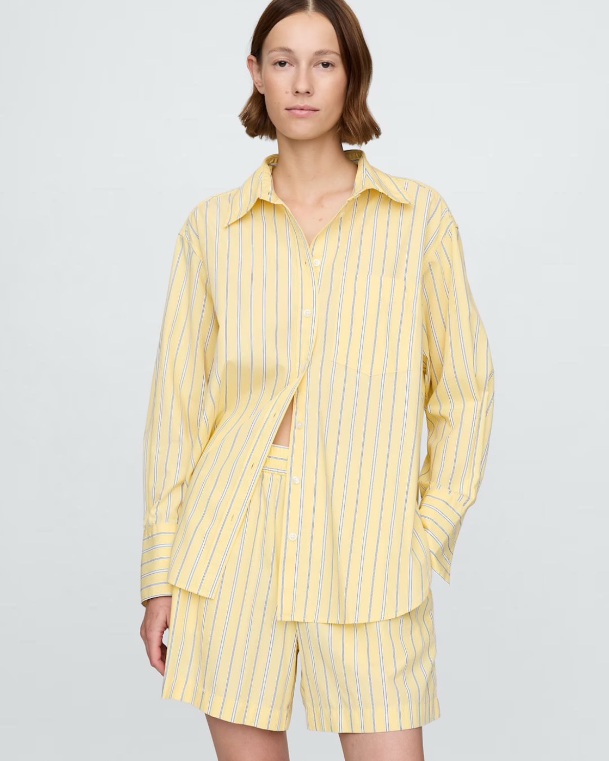 Easy, breezy matching set for summer! 💛 

#matchingset #yellow #coloroftheseason #stripes #stripedset #gap #gapcanada 

#LTKcanada #LTKstyletip #LTKsummer