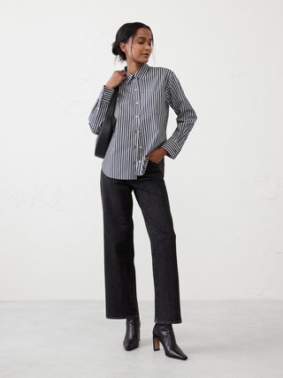 Classic Poplin Shirt | Banana Republic Factory