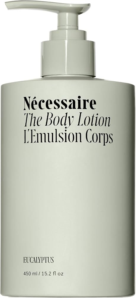 Nécessaire The Body Lotion with Pump. Eucalpytus. Multi-Peptide Firming Lotion to Moisturize, Fi... | Amazon (US)