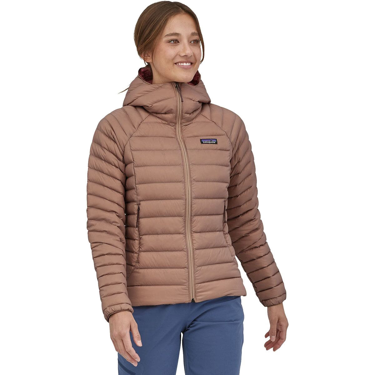 Patagonia Down Sweater Full-Zip Hooded Jacket - Women's - Clothing | Backcountry