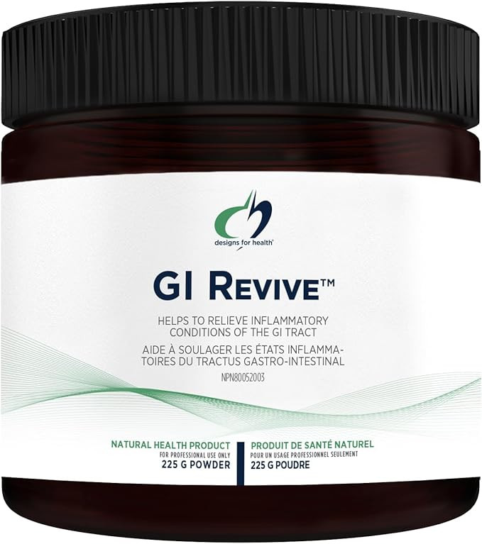 Designs for Health GI Revive Powder - Gut Health with Slippery Elm, Cat's Claw, L-Glutamine, Mars... | Amazon (CA)