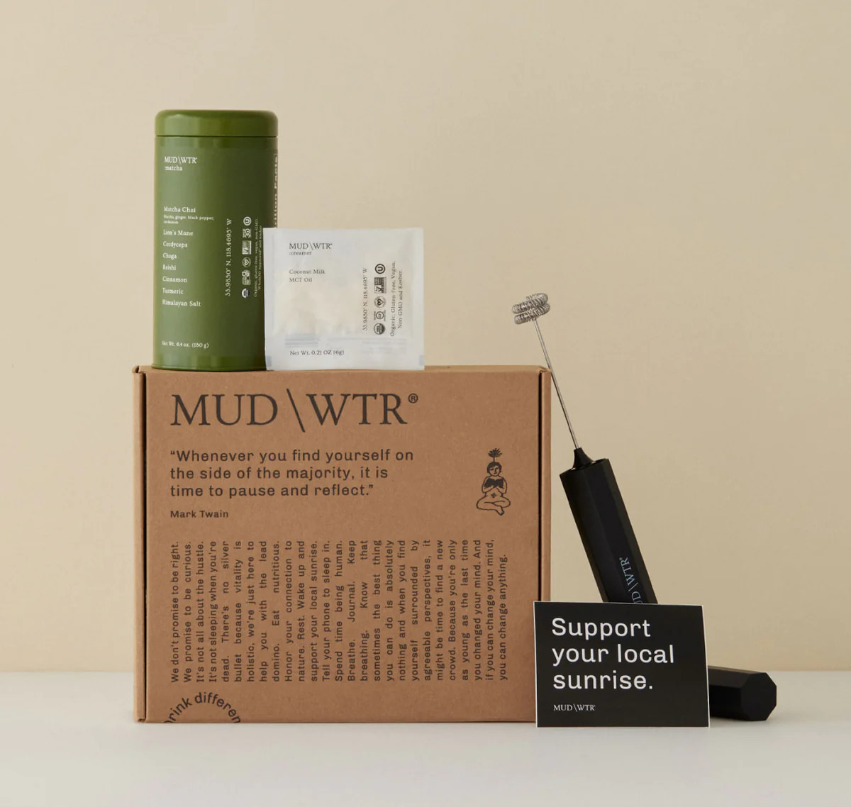 Morning matcha starter kit | MUD\WTR