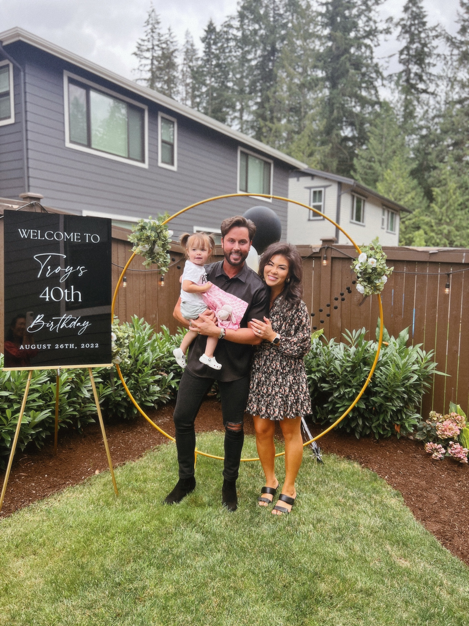 Black & Gold Party / 40th Birthday Party / Etsy Photo Backdrop / Acrylic Party Sign / Faux Flower Arrangement / Simple Elegant Party Decorations / Kids Amen Christian Tee Shirt / Little Girl Bloomers / Kids Crocs / Croc Dupes / Mens Silk Shirt / Mens Dress Shirt / Party Family Pic Long Sleeve Dress / Most comfortable Heels / Family Photo Outfit 

#LTKstyletip #LTKhome #LTKmens