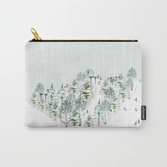 SKI Carry-All Pouch | Society6