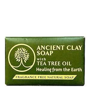 Zion Health Ancient Clay Soap with Tea Tree Oil 6 oz Bar Soap | Amazon (US)
