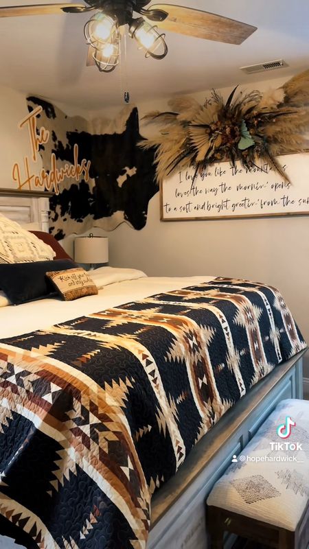 New bed means new bedding! 🤠
Quilt is from Paseo Road!

#LTKfamily #LTKunder50 #LTKhome