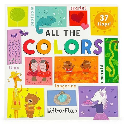 Learn About All The Colors: A Lift-the-Flap Kids Colors Book for Toddlers, Preschoolers, And More... | Amazon (US)