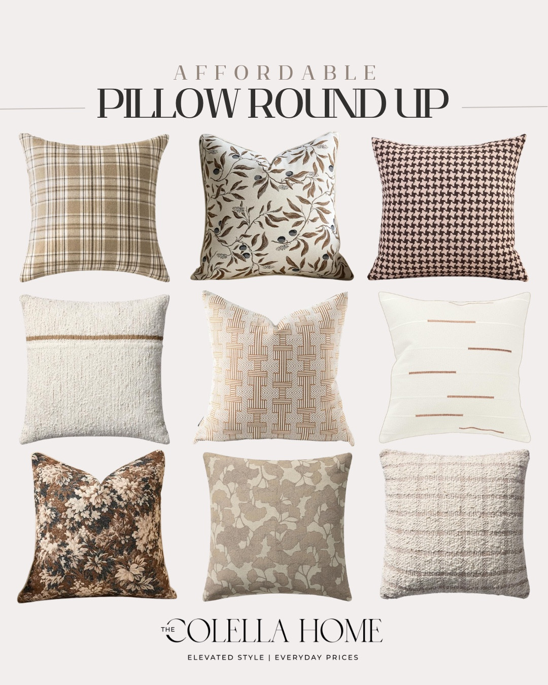 Throw pillow round up! I’m loving these neutral throw pillows to give your home a little refresh!

Home decor, neutral home decor, looks for less, home accents

#LTKFindsUnder100 #LTKFindsUnder50 #LTKHome