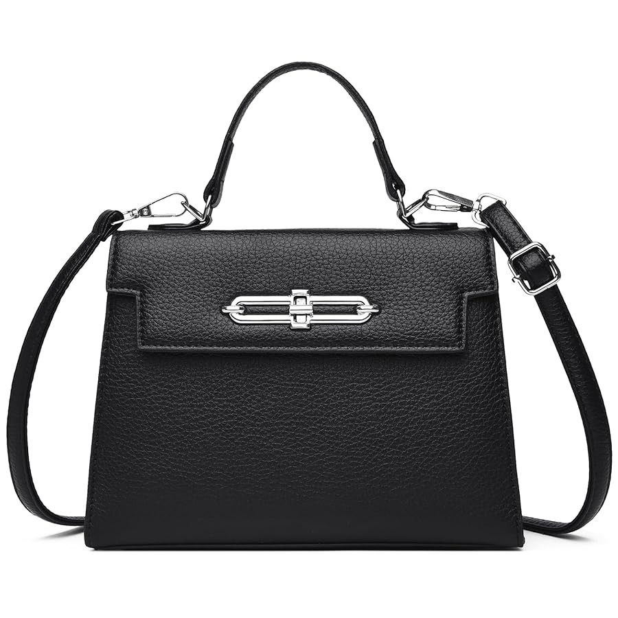 Eslcorri Top Handle Crossbody Bags for Women, Leather Small Clutch Purses and Handbags Elegant Sh... | Amazon (US)