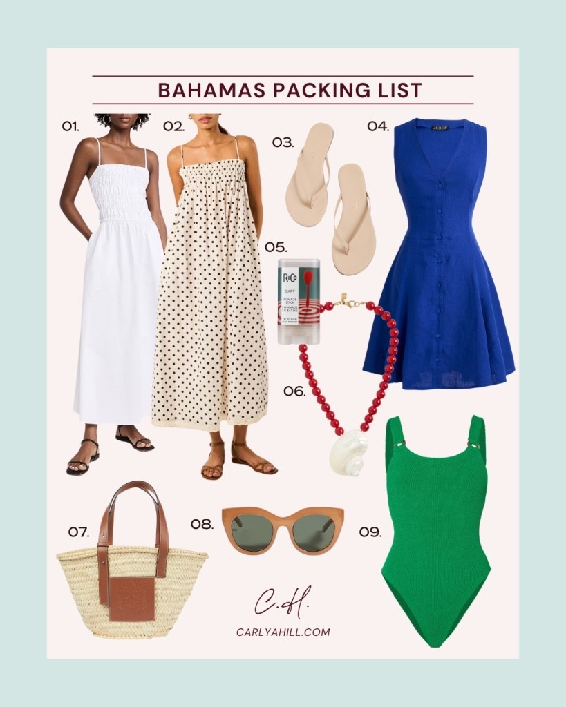 Bahamas packing list 

#LTKTravel