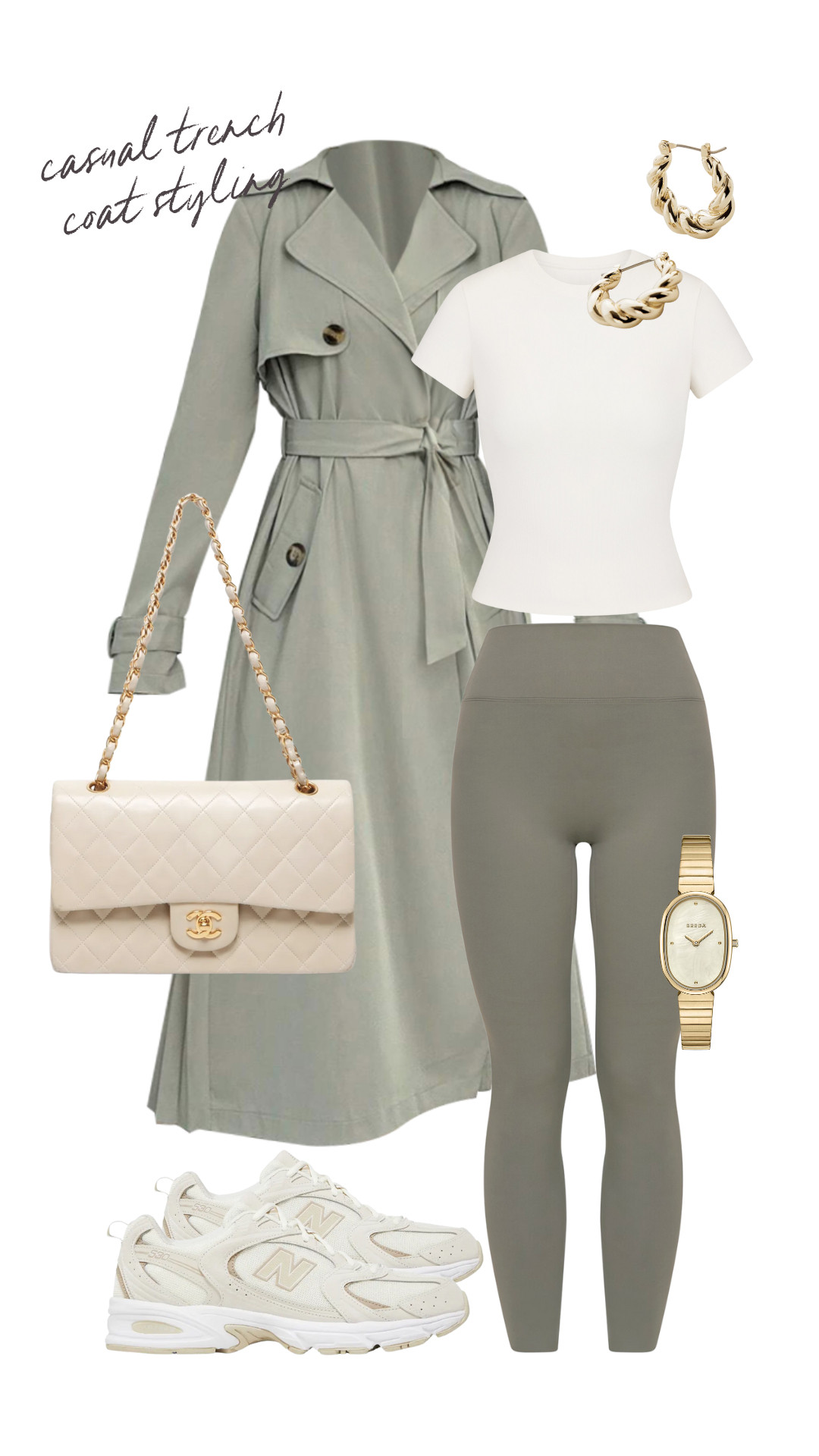 A trench coat instantly elevates any outfit. Here are 5 ways to wear one for a casual yet polished weekend look! 🤍

weekend outfit. casual outfit. spring fashion. spring outfit. spring outfit ideas. outfit ideas. outfit inspo. athleisure. trench coat. spring layers. 

 #LTKspring #LTKstyletip #LTKbag
