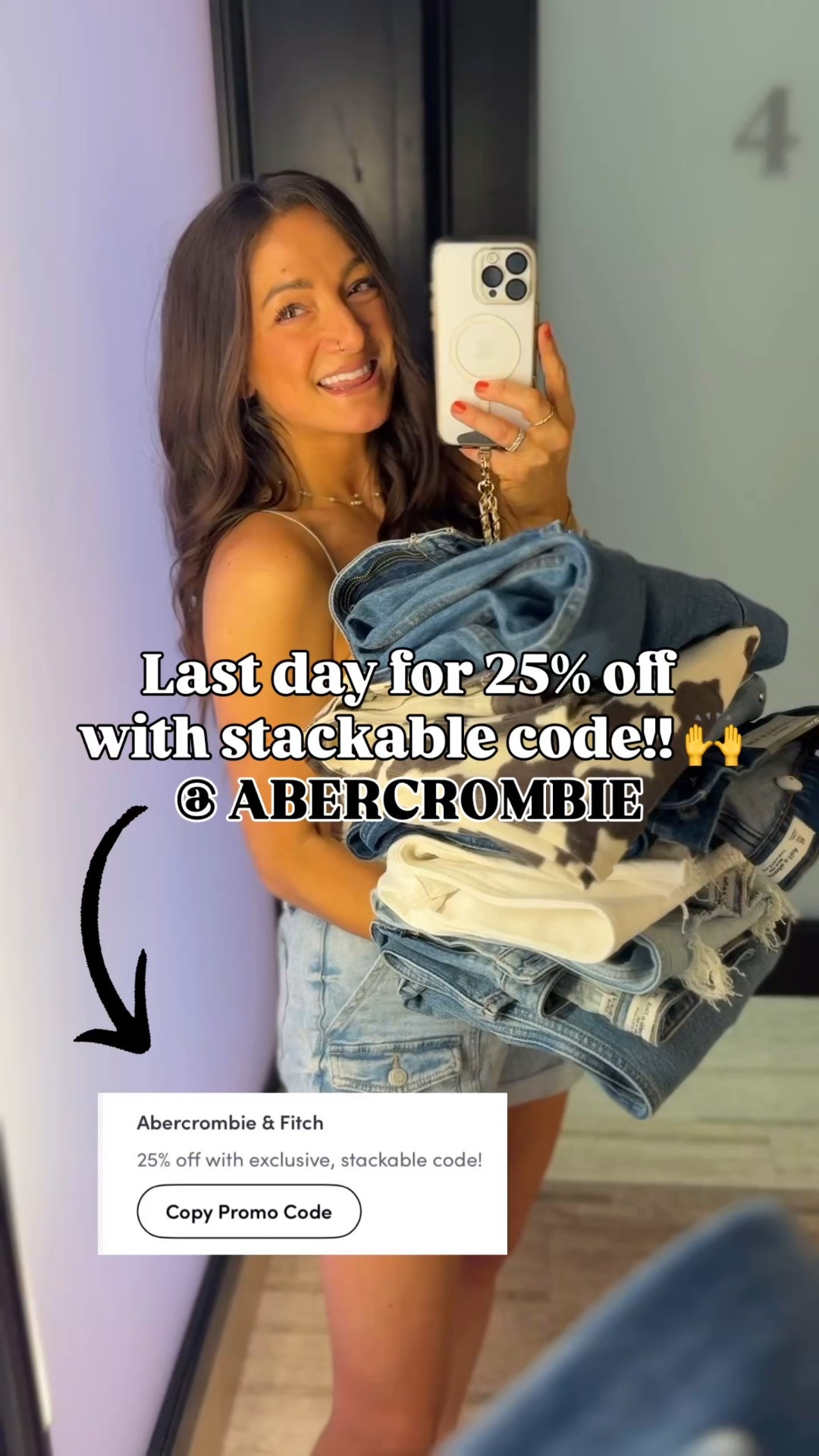 A&F denim for 25% off with code, yea please!!! Code also stacks on other discounts!! 👏 linking other fave new drops for Fall as well! 

#LTKFallSale #LTKFindsUnder50 #LTKStyleTip