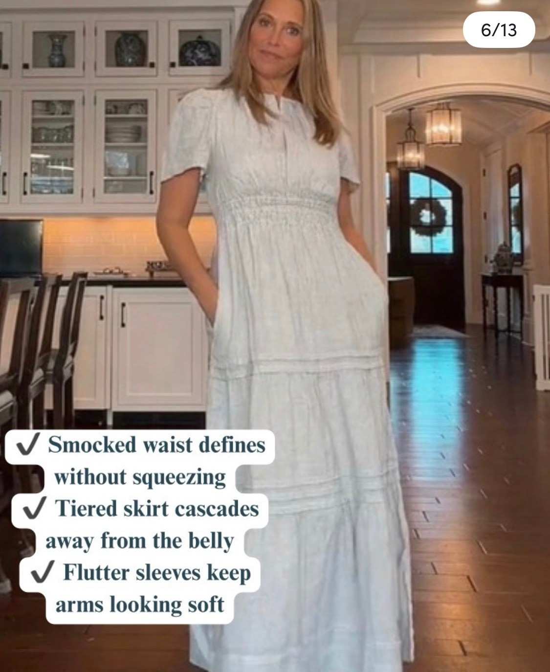 The dress everyone is going crazy over! Yes, it is comfortable as it is flattering! This dress moves with you, making it a comfortable fit for morning to evening. s

#LTKMothersDay #LTKMidsize #LTKOver40