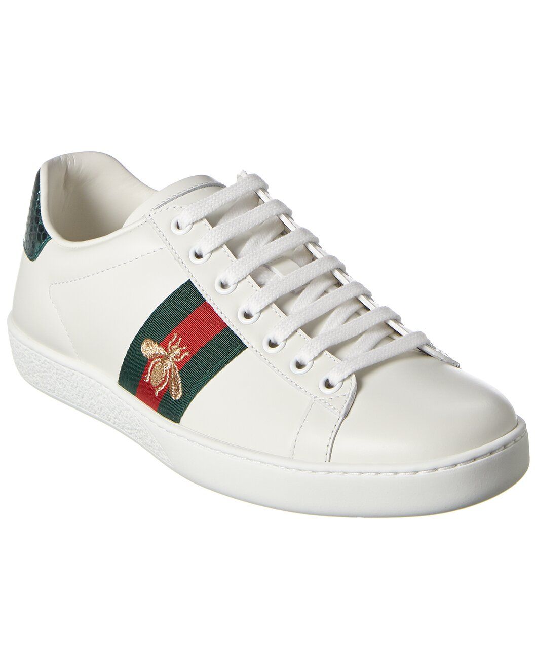 Ace Embroidered Leather Sneaker | Gilt & Gilt City