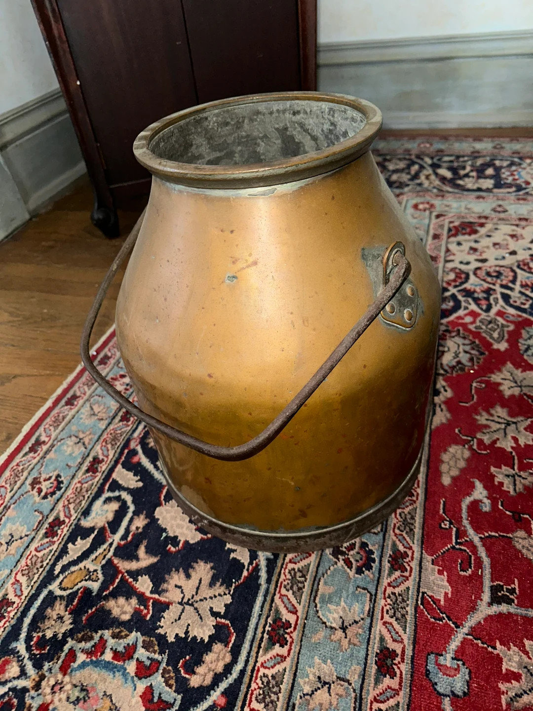 Large Heavy 5 Gallon Antique Copper/ Brass / Bronze Steel Milk-milking Jug Bucket Pail - Etsy | Etsy (US)