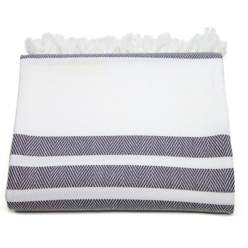 Herringbone 100% Turkish Cotton Pestemal/Fouta Towel | Hayneedle