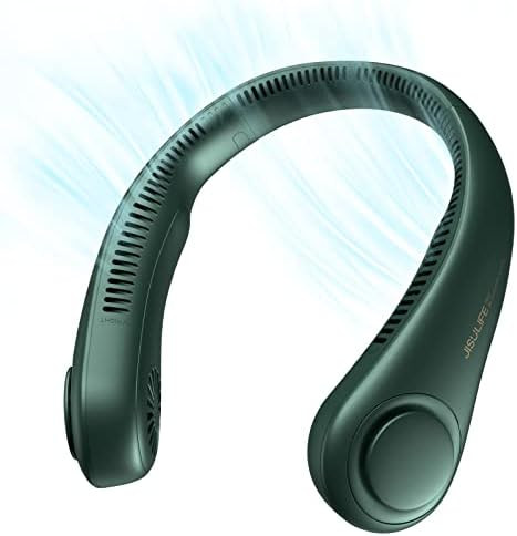 JISULIFE Portable Neck Fan, Hands Free Bladeless Fan, 4000 mAh Battery Operated Wearable Personal... | Amazon (US)