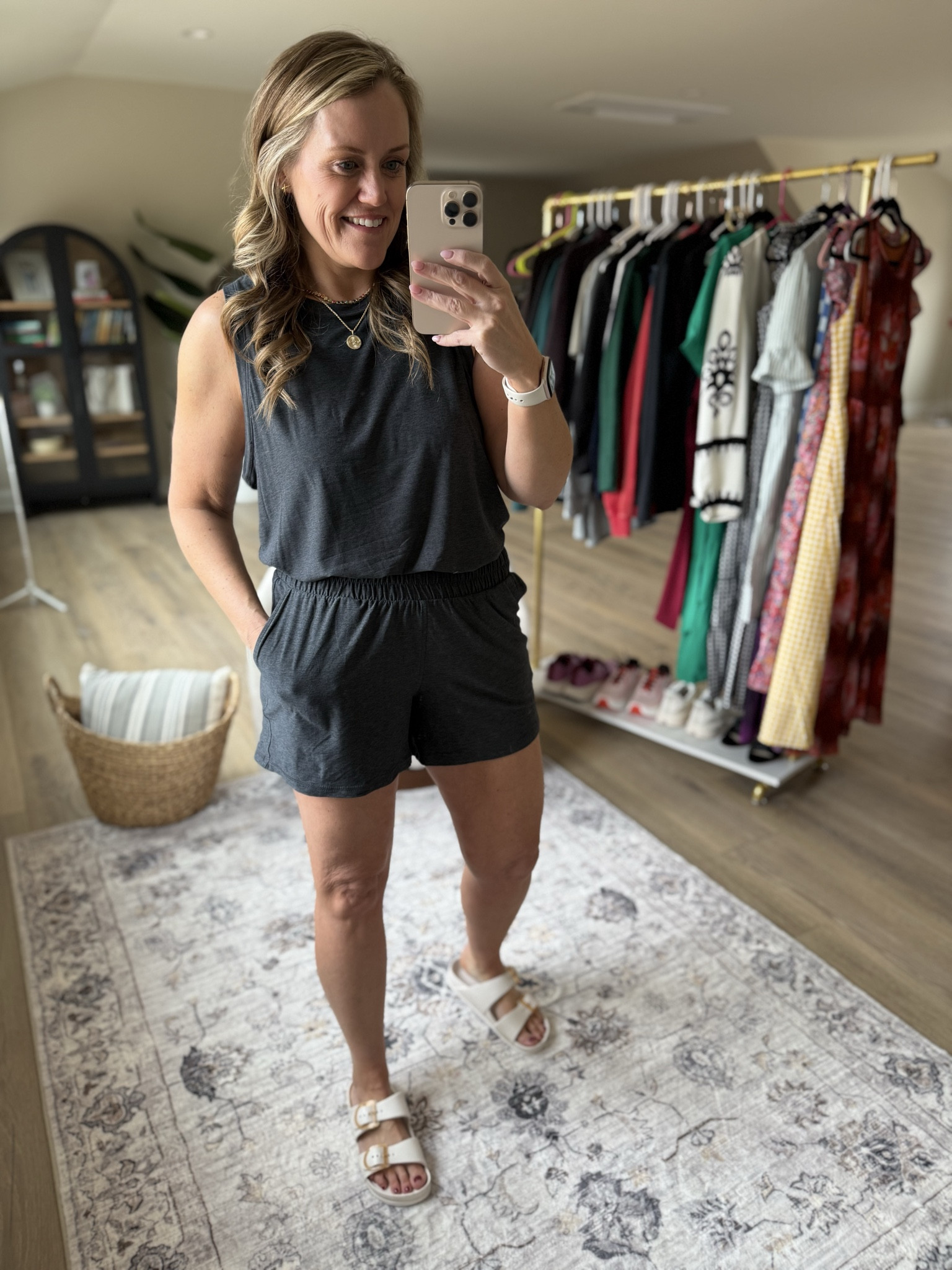 Walmart finds
Mom fashion
Walmart fashion 
Athletic dress
Sports mom
Shorts
Skort
Tank top 
Sneakers
Fits TTS, wearing medium 


#LTKSpringSale #LTKdayinmylife #LTKgrwm