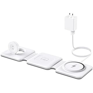 UCOMX Nano 3 in 1 Wireless Charger for iPhone,Magnetic Foldable 3 in 1 Charging Station,Travel Ch... | Amazon (US)
