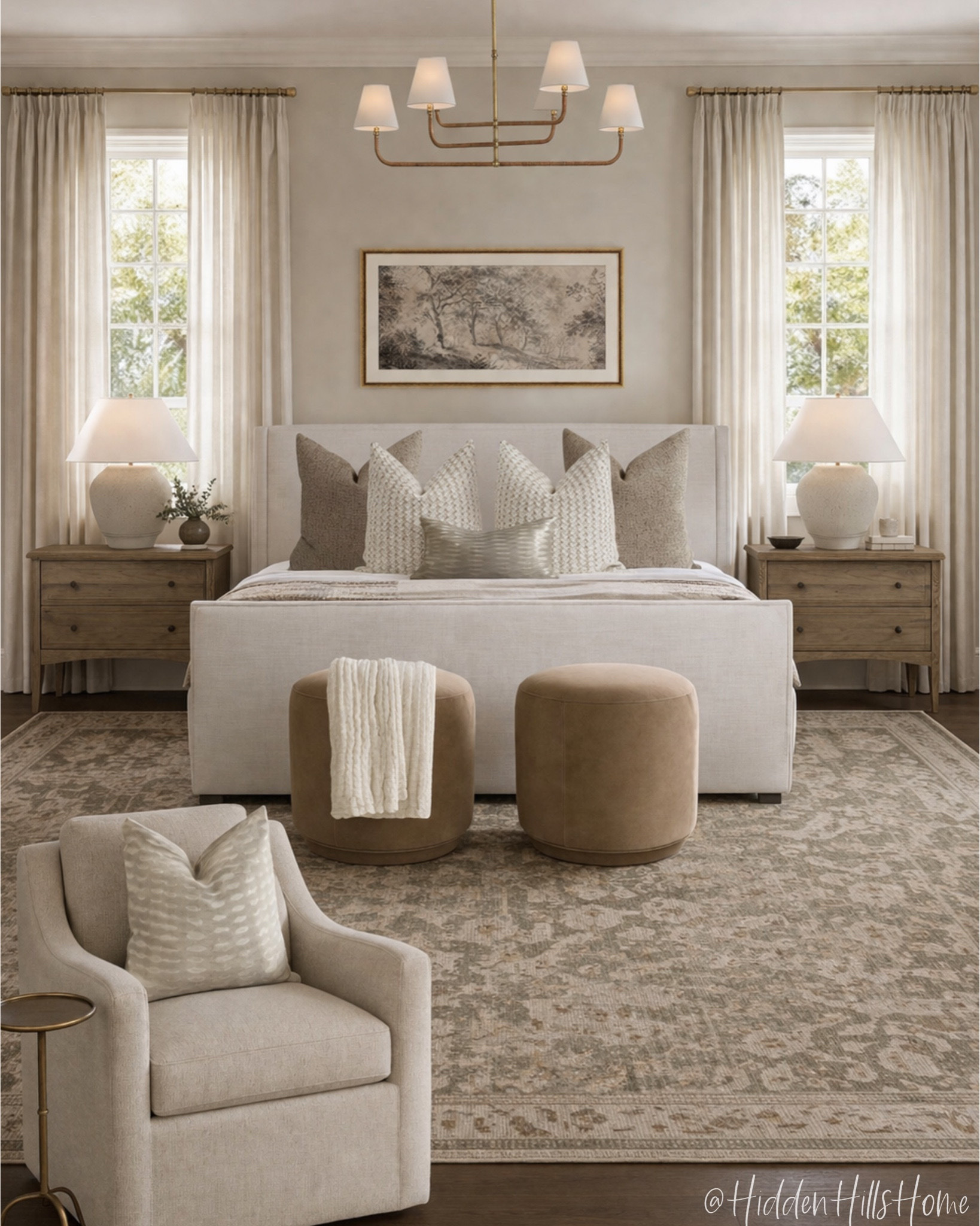 Bedroom decor ideas, bedroom mood board, home decor inspiration, bedding, nightstands, master bedroom design, home decor, bedroom rug, curtains #bedroom

#LTKHome #LTKSaleAlert #LTKSeasonal