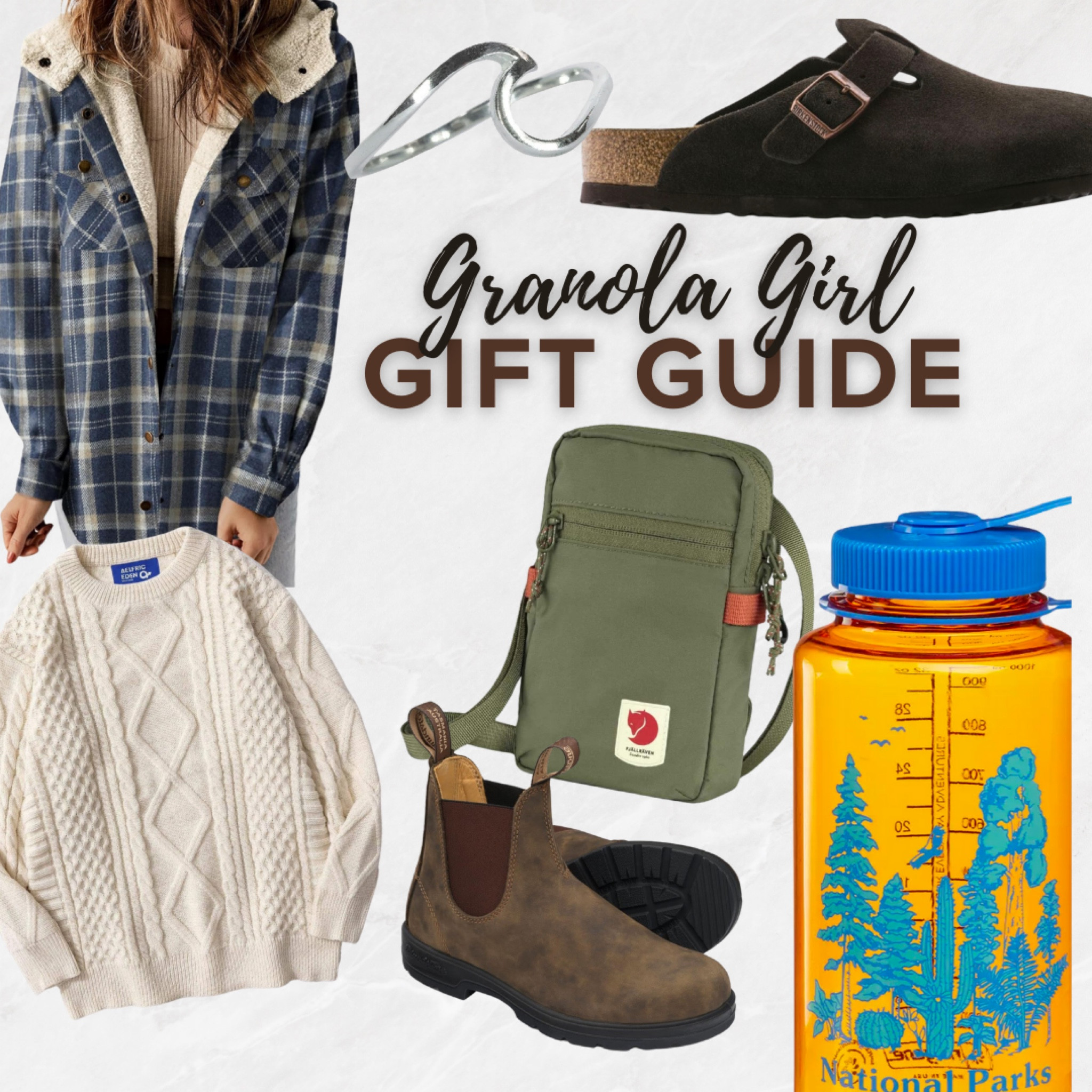 Granola Girl Gift Guide - for outdoorsy girls with a granola aesthetic

Outdoors gifts
Granola Girl
Granola Aesthetic
Gift Guidee

#LTKGiftGuide #LTKFindsUnder50 #LTKTravel