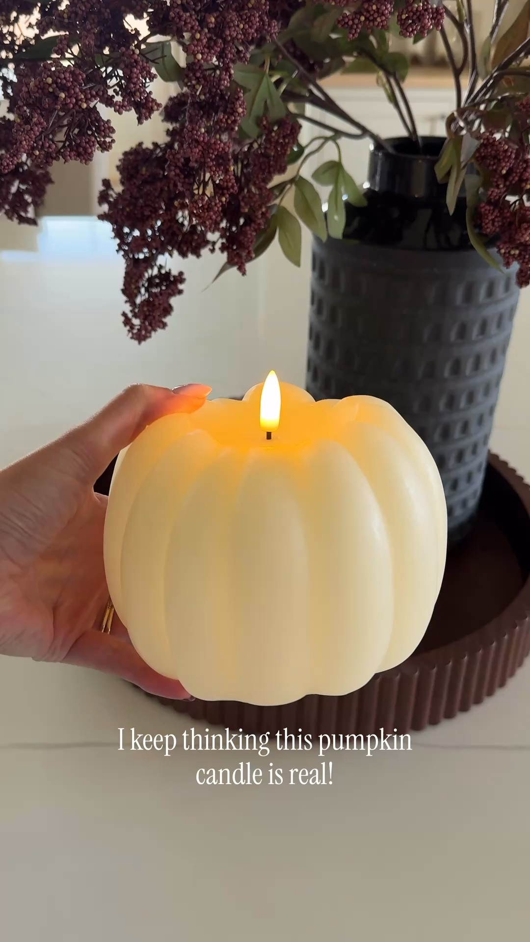 This led pumpkin candle is so realistic!! 🎃🕯️ 

Halloween decor, Halloween home decor, fall decor, fall home decor, Amazon fall decor, affordable home decor, led candle, look for less

#LTKSeasonal #LTKSaleAlert #LTKHome