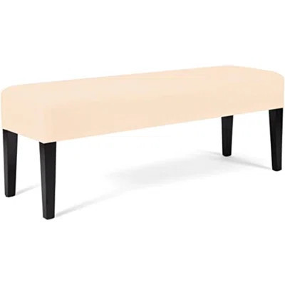 Elbertina Box Cushion Dining Bench Slipcover | Wayfair North America
